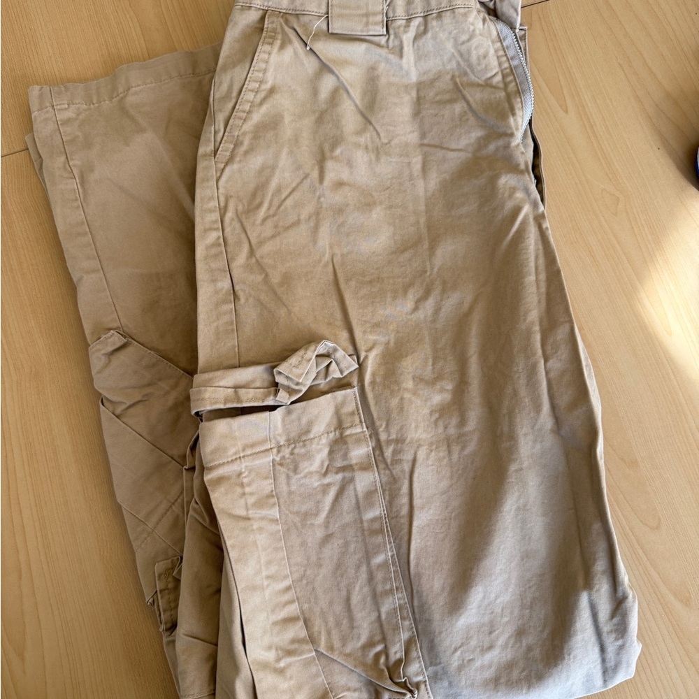 Women's Tan Cargo Pants